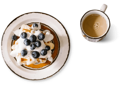 Evening snacks time with tea