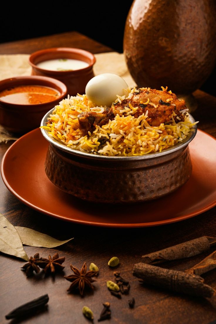 Spicy biryani with royal service in RRR